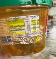 Mängden socker i Aceitunas verdisl picante