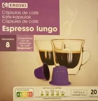 Mängden socker i Cápsulas de cafè espresso lungo