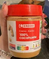 Mängden socker i crema de cacahuete