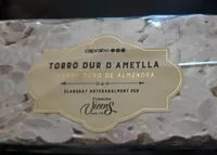 Mängden socker i Turron duro de almendra