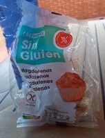 Mängden socker i Magdalenas sin gluten