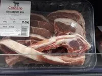 Mängden socker i Costillas cordero