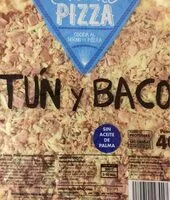 Mängden socker i Pizza atún y bacón