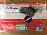Mängden socker i Morcilla de arroz de Burgos