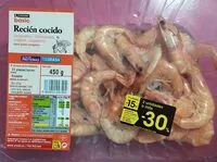 Mängden socker i Langostino Recien Cocido