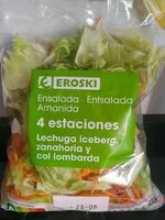 Mängden socker i Ensalada 4 estaciones