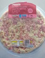 Mängden socker i Pizza Fresca - Jamón, Bacon y Queso