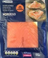 Mängden socker i Salmón ahumado noruego