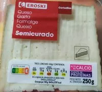 Mängden socker i Queso semicurado