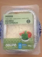 Mängden socker i Lasaña boloñesa con espinacas