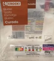 Mängden socker i Queso de mezcla curado