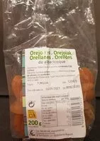 Mängden socker i Orejones