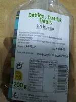 Mängden socker i Dátiles