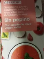 Mängden socker i Gazpacho suave sin pepino
