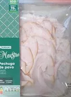 Mängden socker i Pechuga de pavo