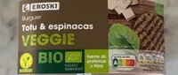 Mängden socker i Burger tofu y espinacas veggie