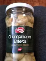 Mängden socker i Champiñones enteros vivó