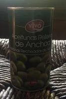 Mängden socker i Aceitunas rellenas de anchoas
