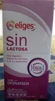 Mängden socker i Leche desnatada sin lactosa