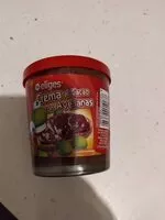 Mängden socker i Crema al cacao con avellanas