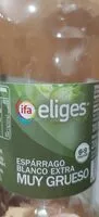 Mängden socker i Espárrago blanco