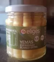 Mängden socker i Yemas espárrago blanco extra