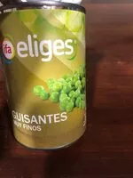 Mängden socker i Guisantes muy finos