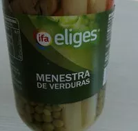Mängden socker i Menestra de verduras