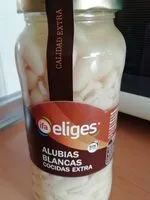 Mängden socker i Alubias blancas cocidas