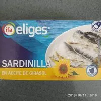 Mängden socker i sardinillas en aceite de girasol
