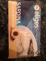 Mängden socker i Sardinas aceite girasol