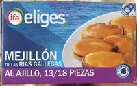 Mängden socker i Mejillones de las rias gallegas