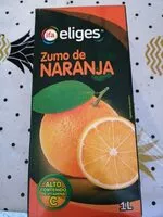 Mängden socker i Zumo 100% Naranja