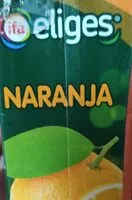 Mängden socker i Zumo naranja
