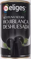 Mängden socker i Aceituna negra hojiblanca deshuesada