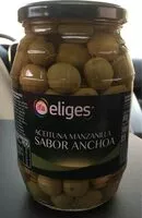 Mängden socker i Aceituna manzanilla sabor anchoa