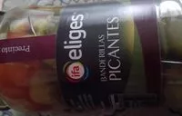 Mängden socker i Banderillas picantes