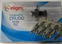 Mängden socker i Langostino crudo
