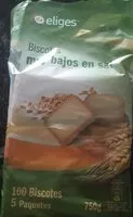 Mängden socker i Biscotes muy bajos en sal