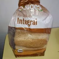 Mängden socker i Pan de molde integral