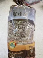 Mängden socker i Pan rústico