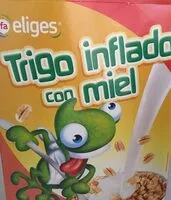 Mängden socker i Trigo inflado con miel