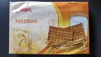 Mängden socker i tostadas