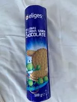 Mängden socker i Galleta sandwich rellena de crema sabor chocolate