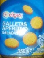 Mängden socker i Galletas aperitivo saladas