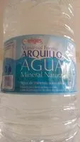 Mängden socker i Agua mineral natural Fuente Arquillo