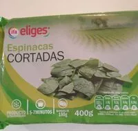 Mängden socker i Espinacas cortadas