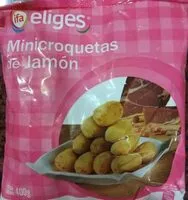Mängden socker i Minicroquetas de jamón