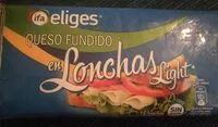 Mängden socker i Queso fundido en Lonchas
