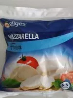 Mängden socker i Mozzarella fresca